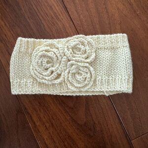 [J. Crew] Cream Wool Blend Knit Headband